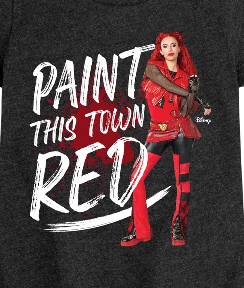 Descendants Tシャツ Amazon.com: Disney - Descendants 4 - Paint This Town Red